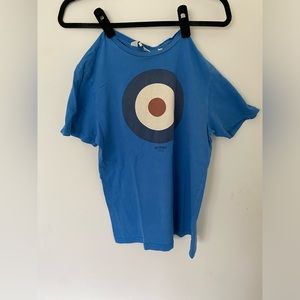 Kids Blue graphic tee shirt